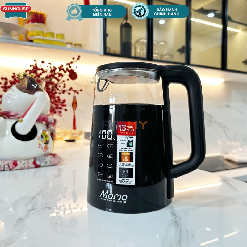 Ấm đun siêu tốc 1.7L đa năng Sunhouse Mama SHD1333